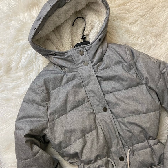 Hollister Parka with Sherpa Lining & Removable Hood Faux Fur - Picture 6 of 14